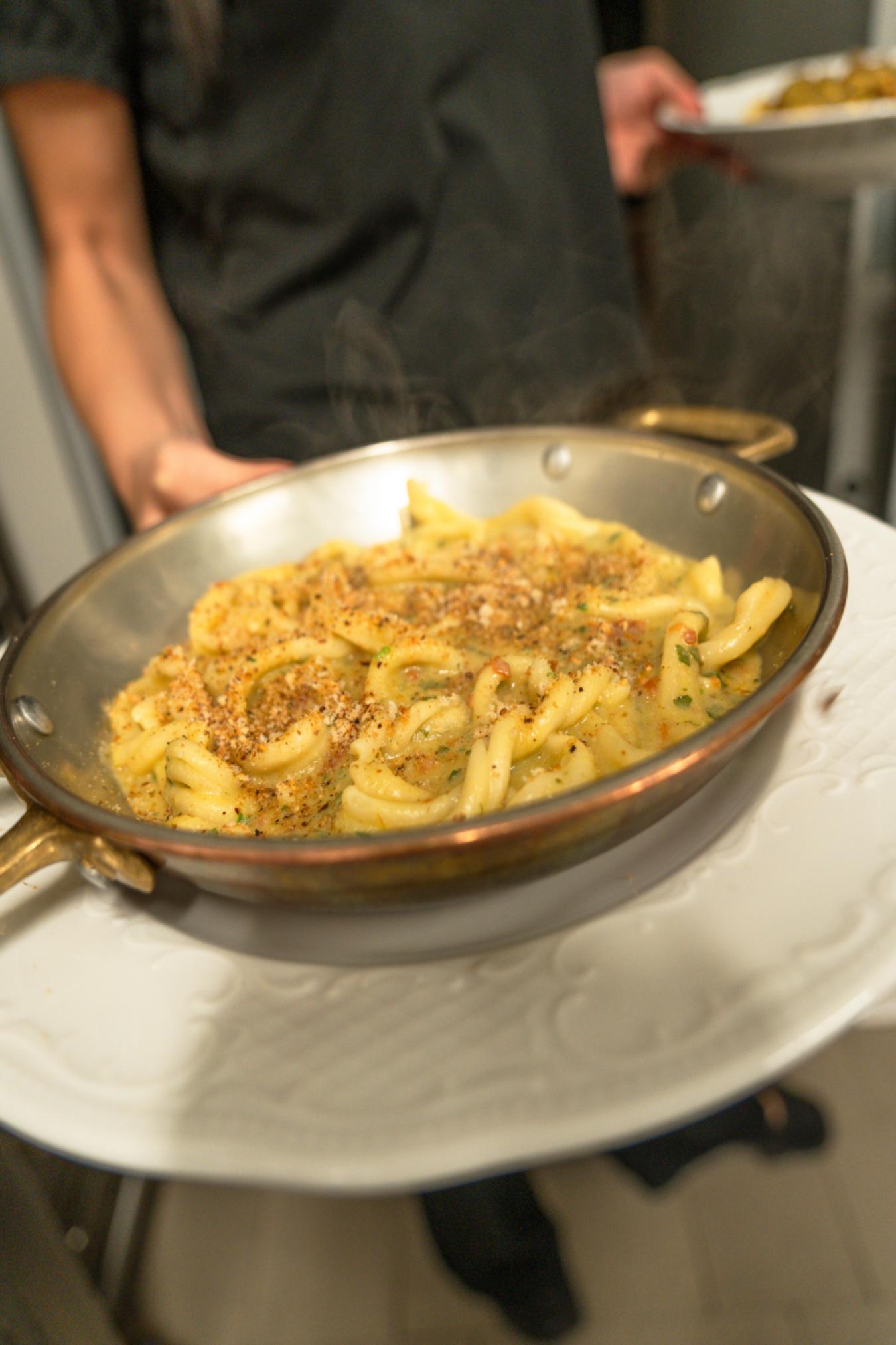 Trofie al sugo di pesce