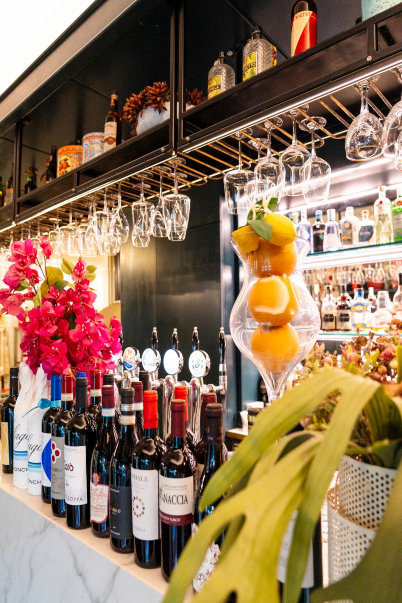 vetrina vini
